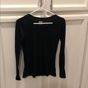 Black long sleeve thermal